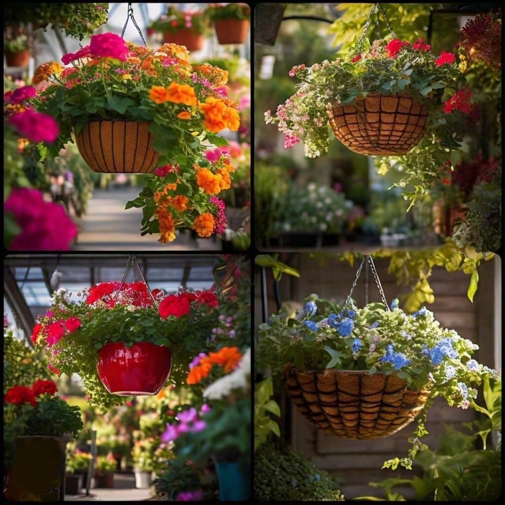 hanging baskets