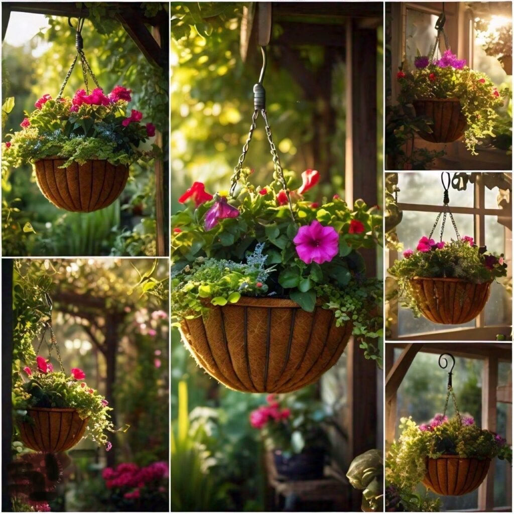 hanging baskets