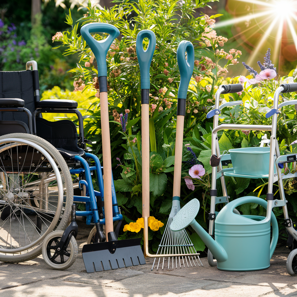 adaptive gardening accessible garden ergonomic  tools