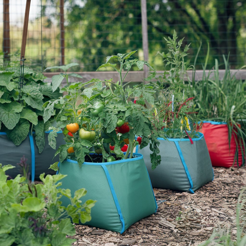 Lightweight containers grow bags