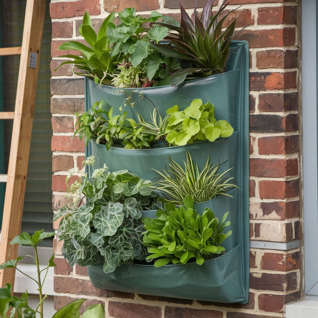 accessible garden. vertical gardening