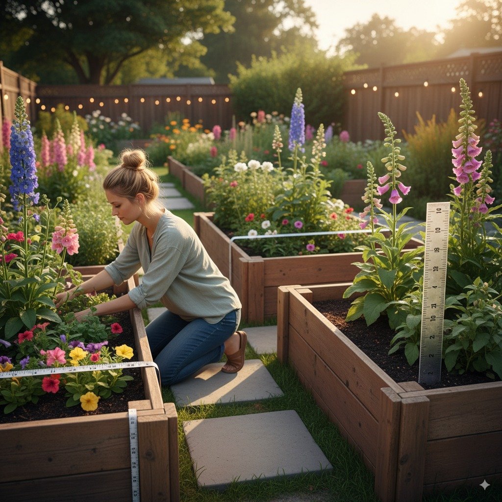 raised beds dimensions