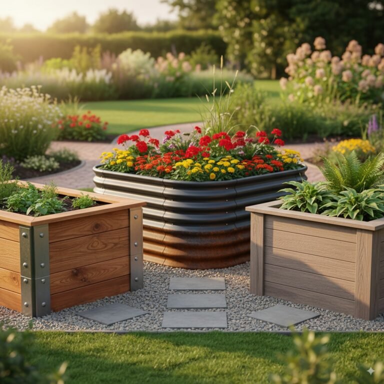 raised beds construction materials