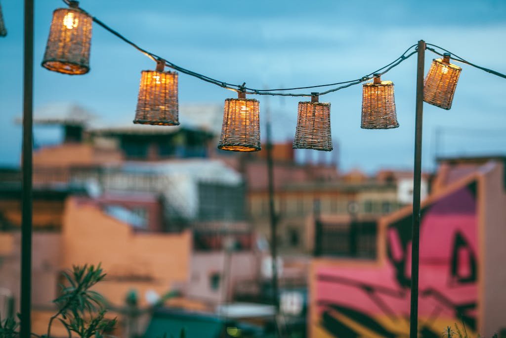string fairy lights