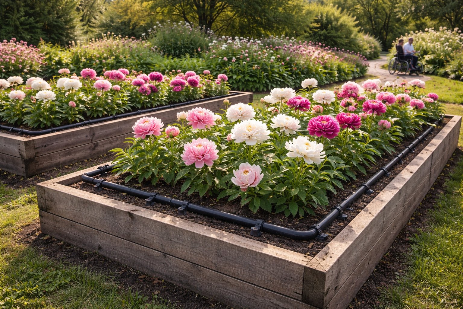 Peony irrigation